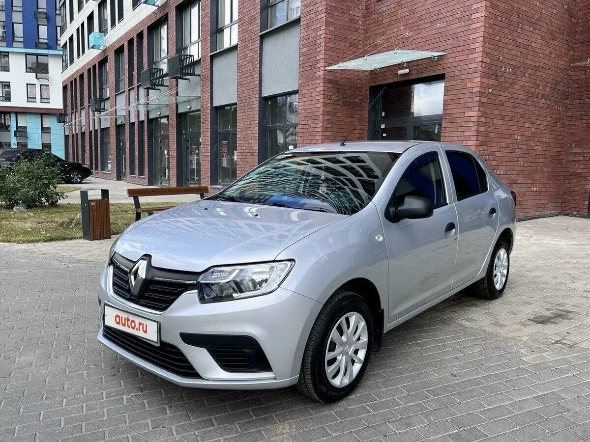 Рено логан 2018 фото Купить б/у Renault Logan II Рестайлинг 1.6 MT (82 л.с.) бензин механика в Москве