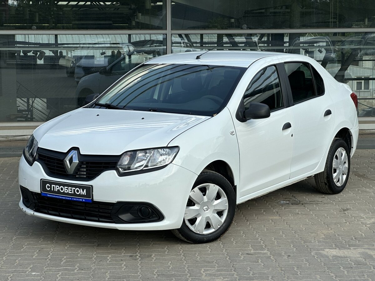 Рено логан 2018 фото Купить б/у Renault Logan II 1.6 MT (82 л.с.) бензин механика в Москве: белый Рен