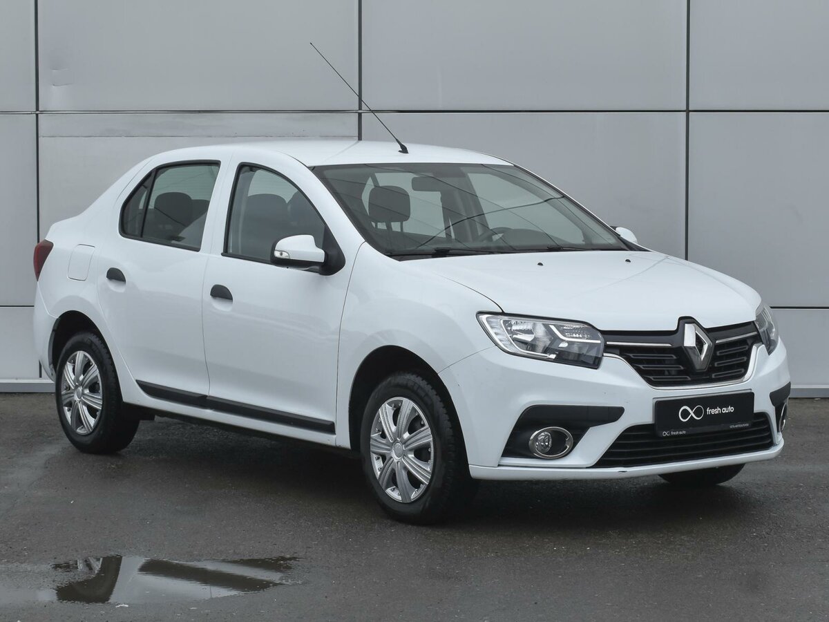 Рено логан 2018 года фото Купить б/у Renault Logan II Рестайлинг 0.9 AMT (90 л.с.) бензин робот в Ростове-