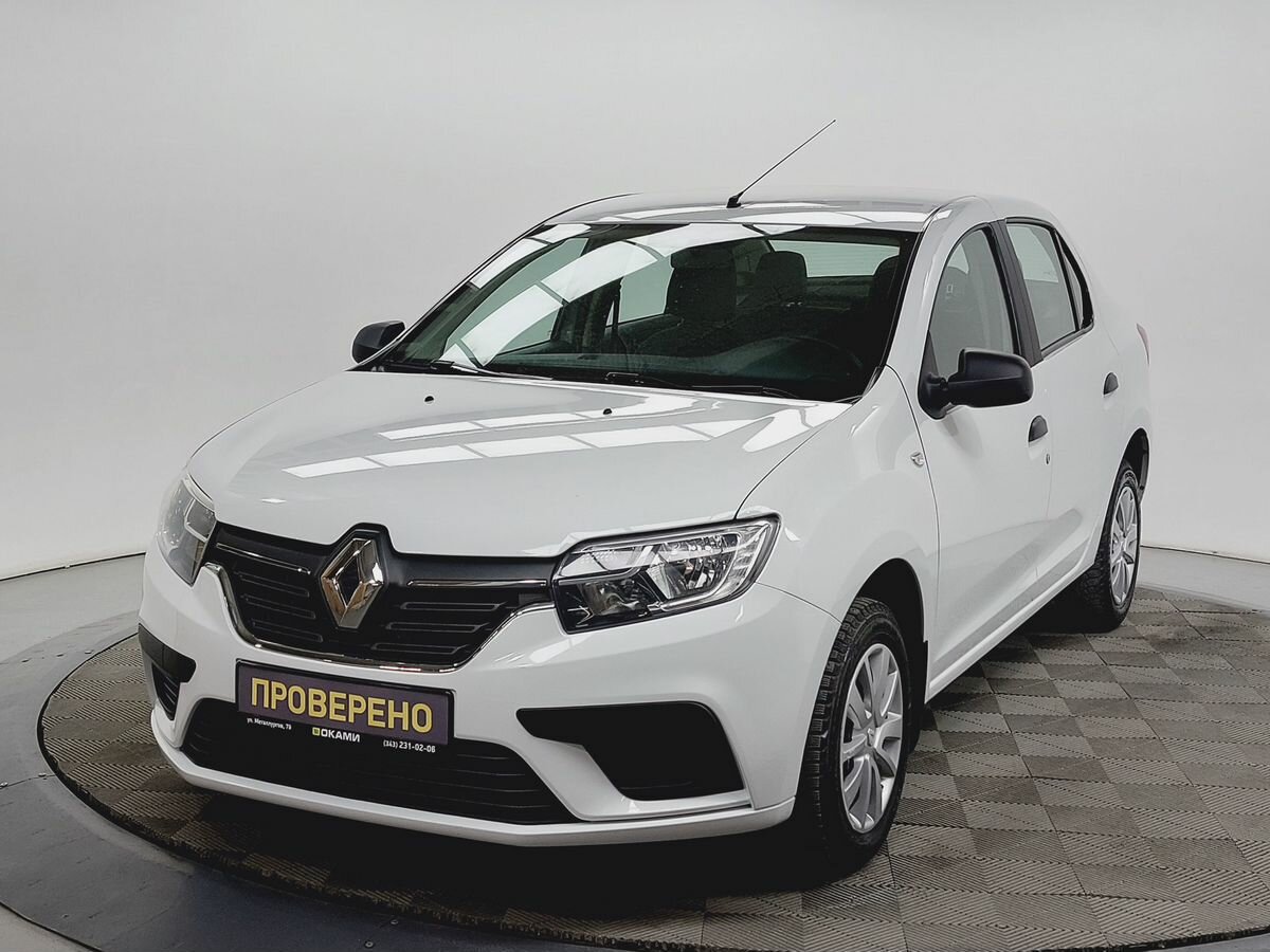 Рено логан 2019 года фото Купить б/у Renault Logan II Рестайлинг 1.6 AT (102 л.с.) бензин автомат в Екатер