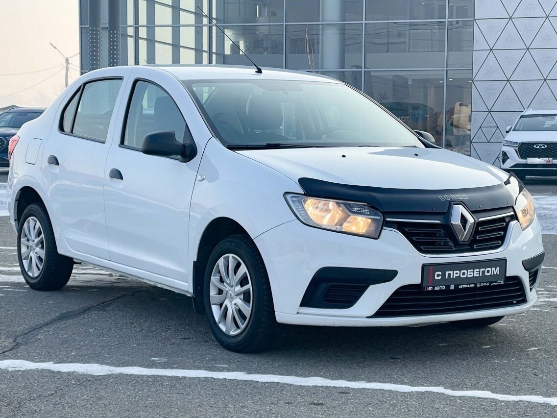 Рено логан 2020 фото Купить б/у Renault Logan II Рестайлинг 1.6 MT (82 л.с.) бензин механика в Абакан