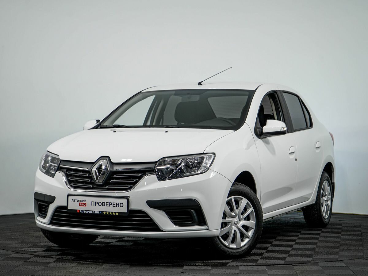 Рено логан 2021 фото Купить б/у Renault Logan II Рестайлинг 1.6 AT (102 л.с.) бензин автомат в Санкт-