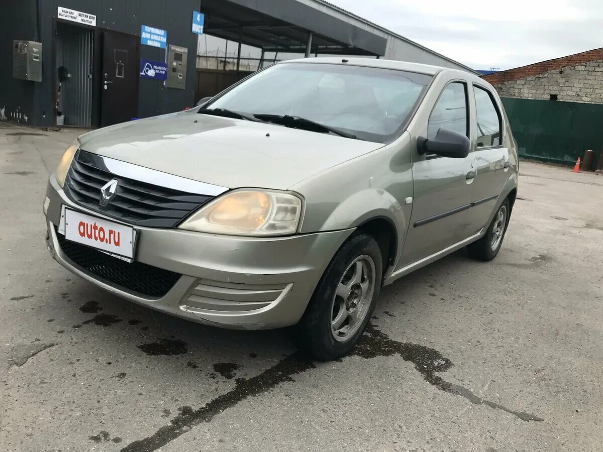 Рено логан бежевый фото Купить б/у Renault Logan I Рестайлинг 1.6 MT (84 л.с.) бензин механика в Клинцах