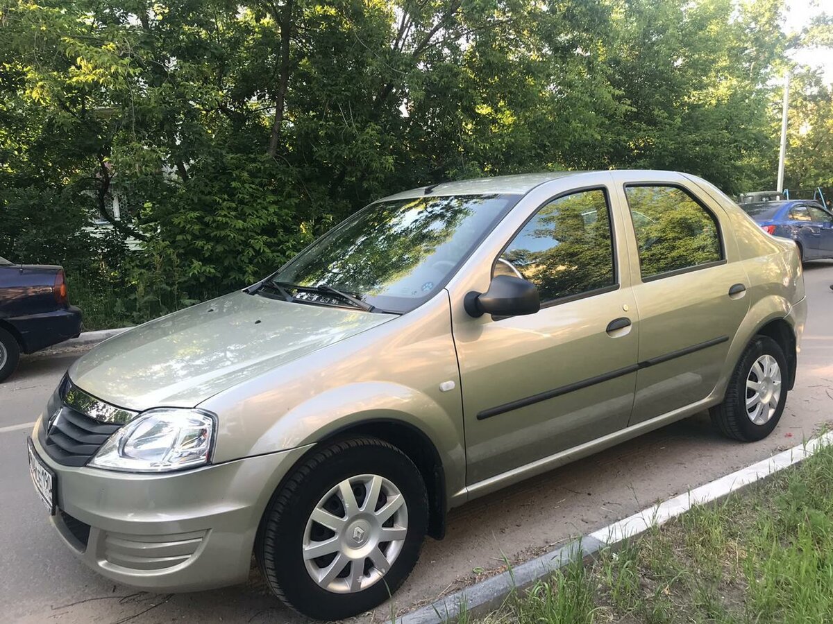 Рено логан бежевый фото Купить б/у Renault Logan I Рестайлинг 1.4 MT (75 л.с.) бензин механика в Ногинск