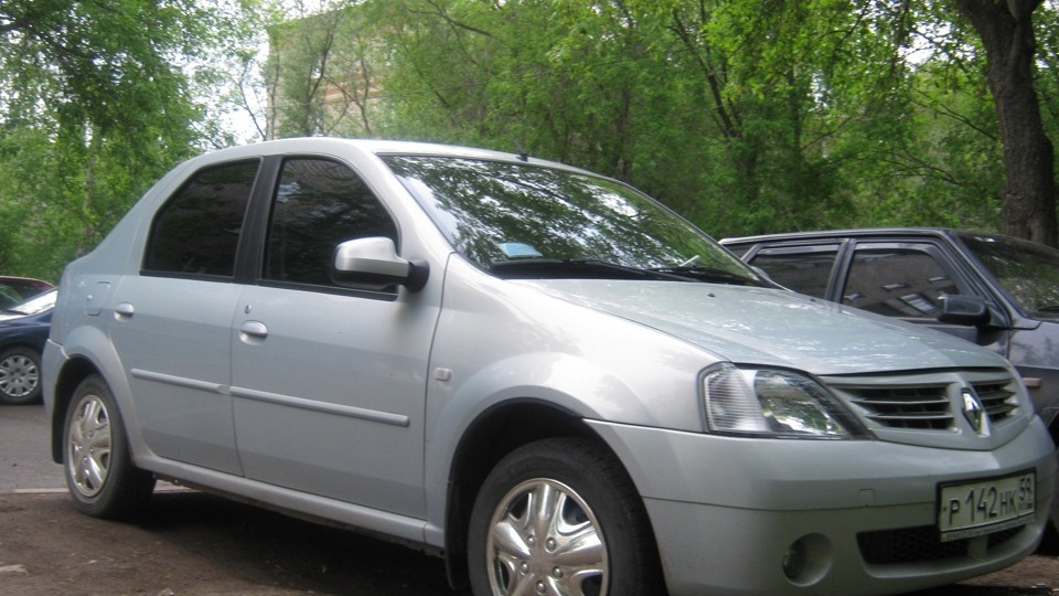 Рено логан бу фото Renault Logan (1G) 1.6 бензиновый 2007 на DRIVE2