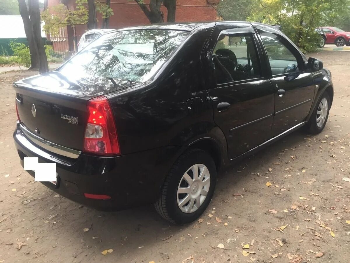 Рено логан черный фото Купить б/у Renault Logan I Рестайлинг 1.6 MT (84 л.с.) бензин механика в Москве: