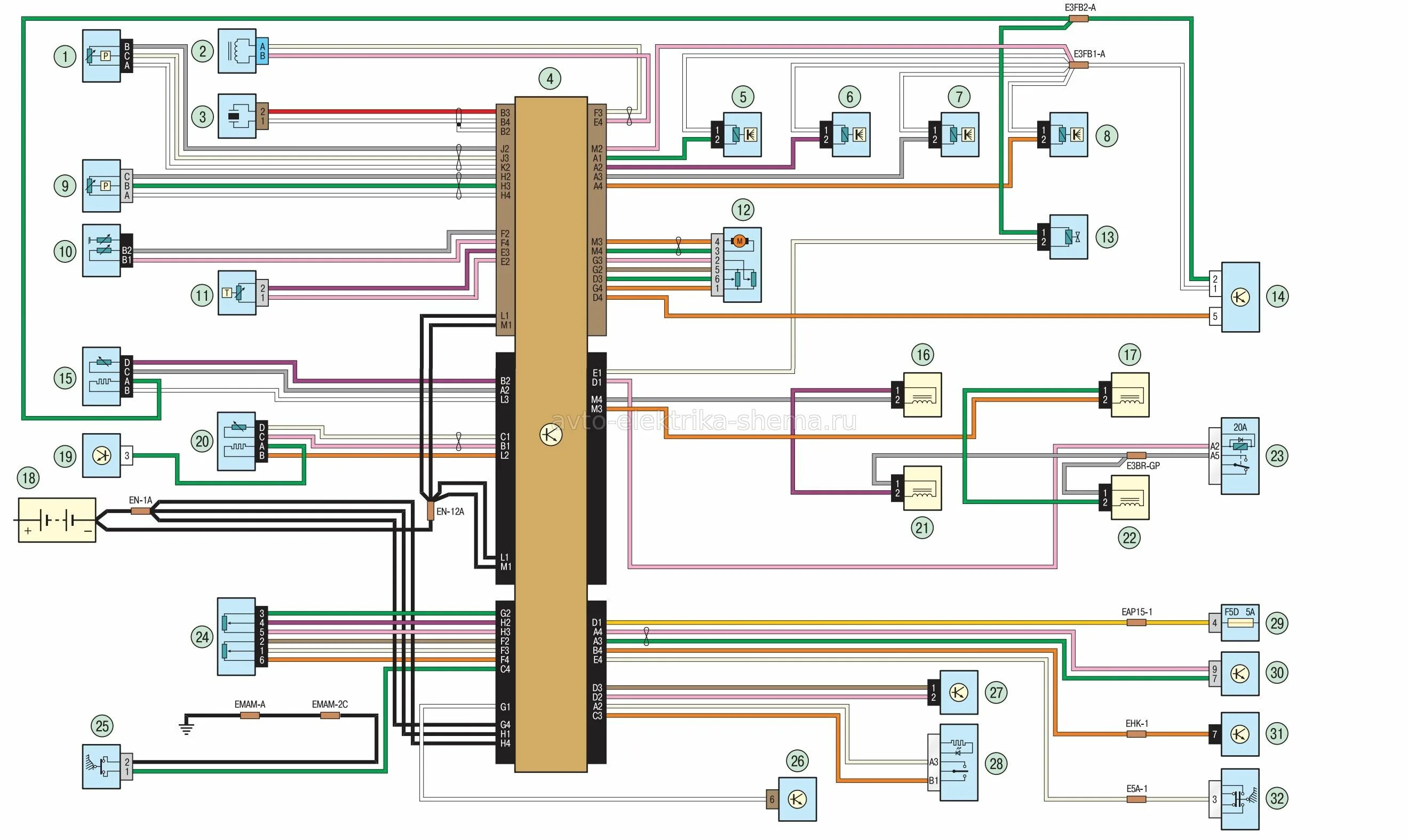 Рено логан электрическая схема Схемы электрооборудования автомобилей Рено