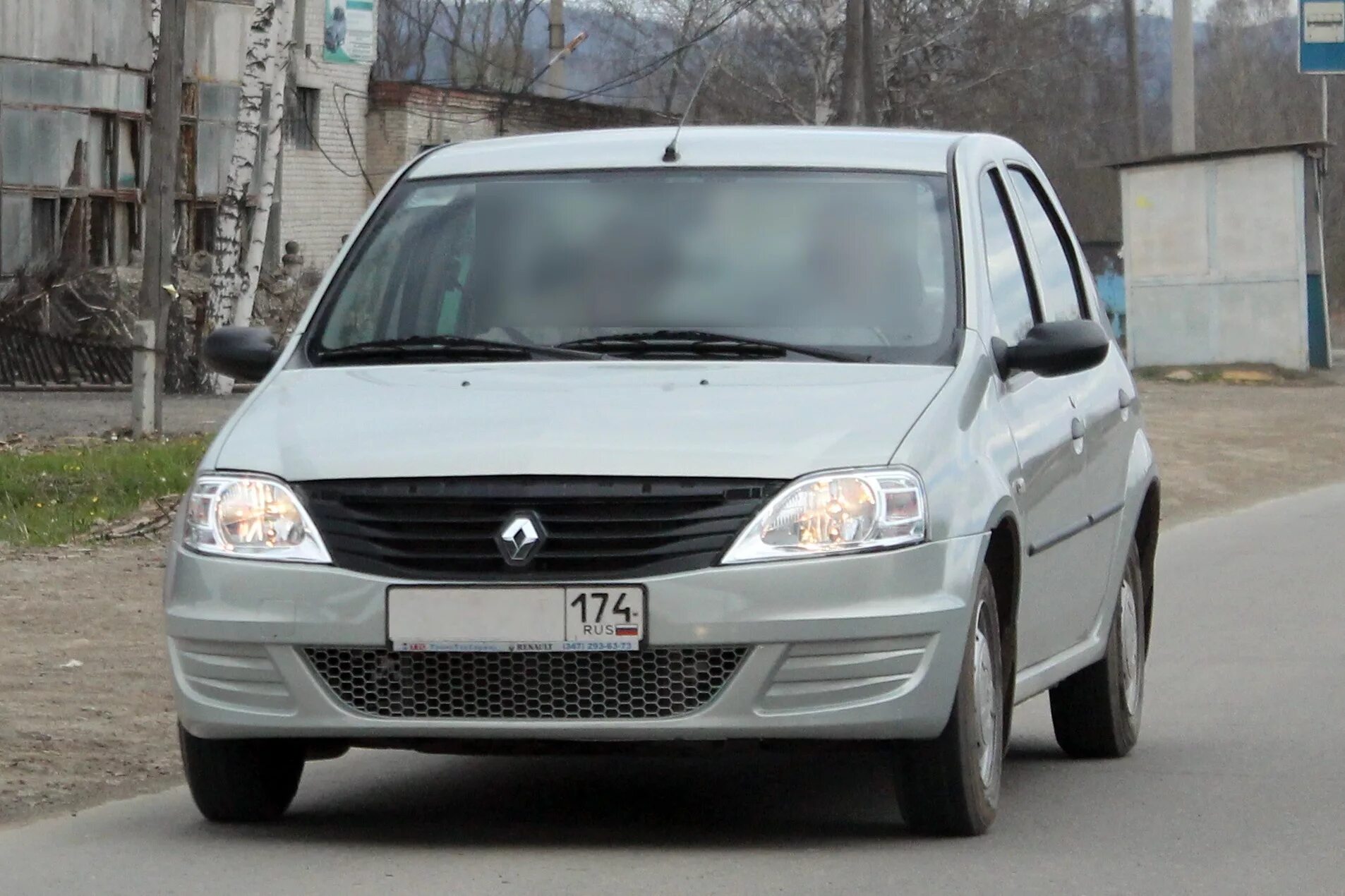 Рено логан фаза 1 фото Логан с передним бампером и фарами от фазы 2 на фазе 1 - Renault Logan (1G), 1,4