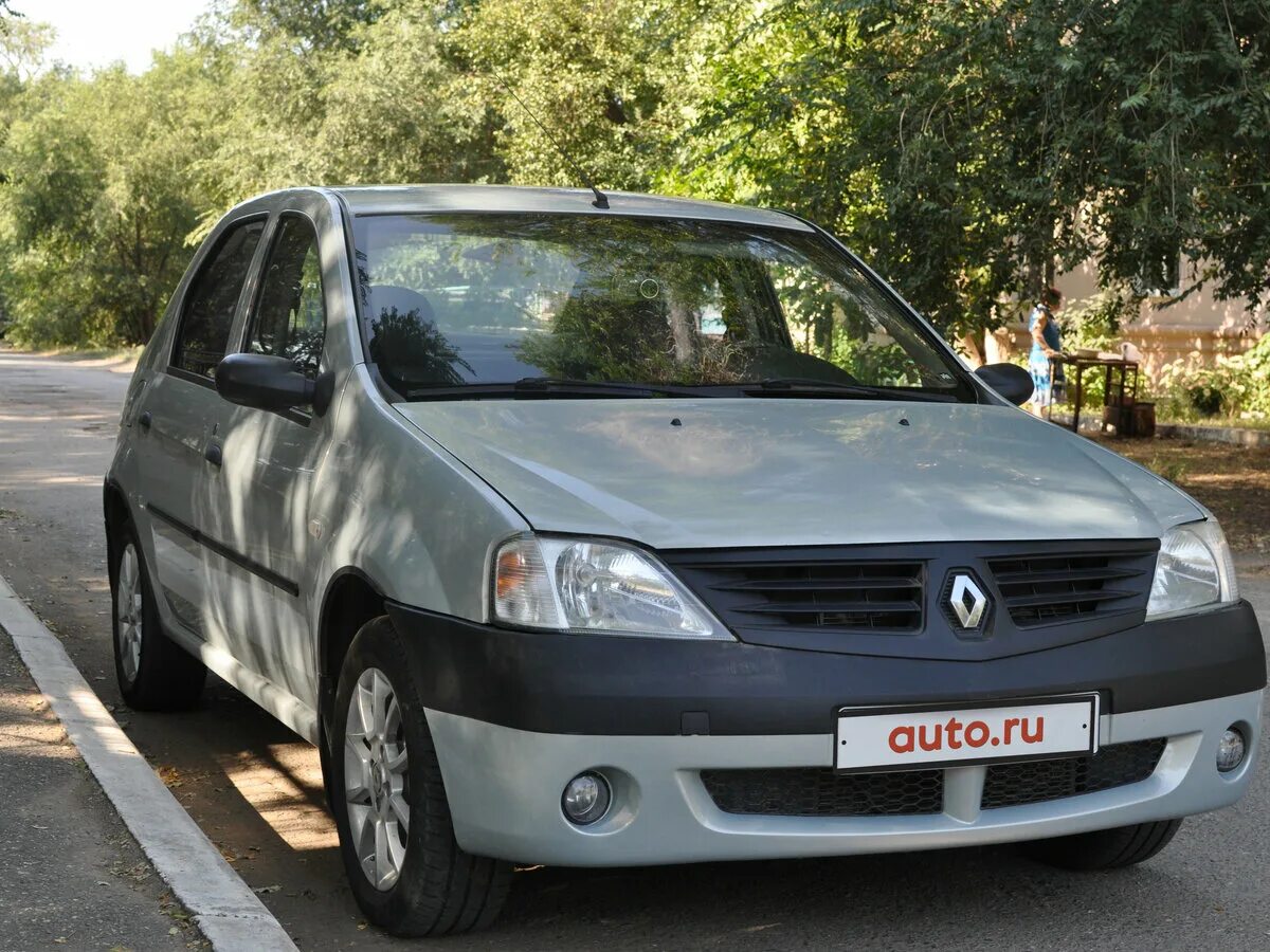 Рено логан фото 2007 Купить б/у Renault Logan I 1.6 MT (87 л.с.) бензин механика в Астрахани: серебри