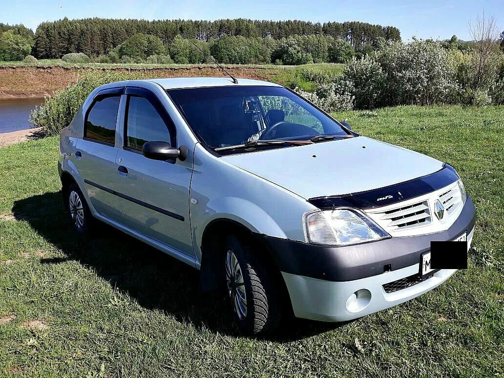 Рено логан фото 2007 Купить б/у Renault Logan I 1.4 MT (75 л.с.) бензин механика во Владимире: серый 