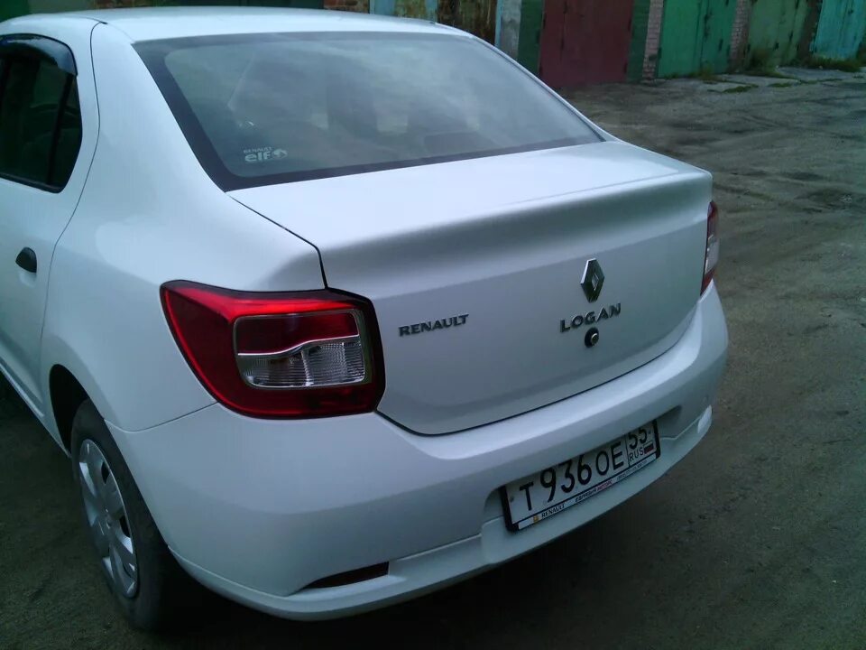 Рено логан фото сзади Брызговики задние - Renault Logan (2G), 1,6 л, 2015 года тюнинг DRIVE2