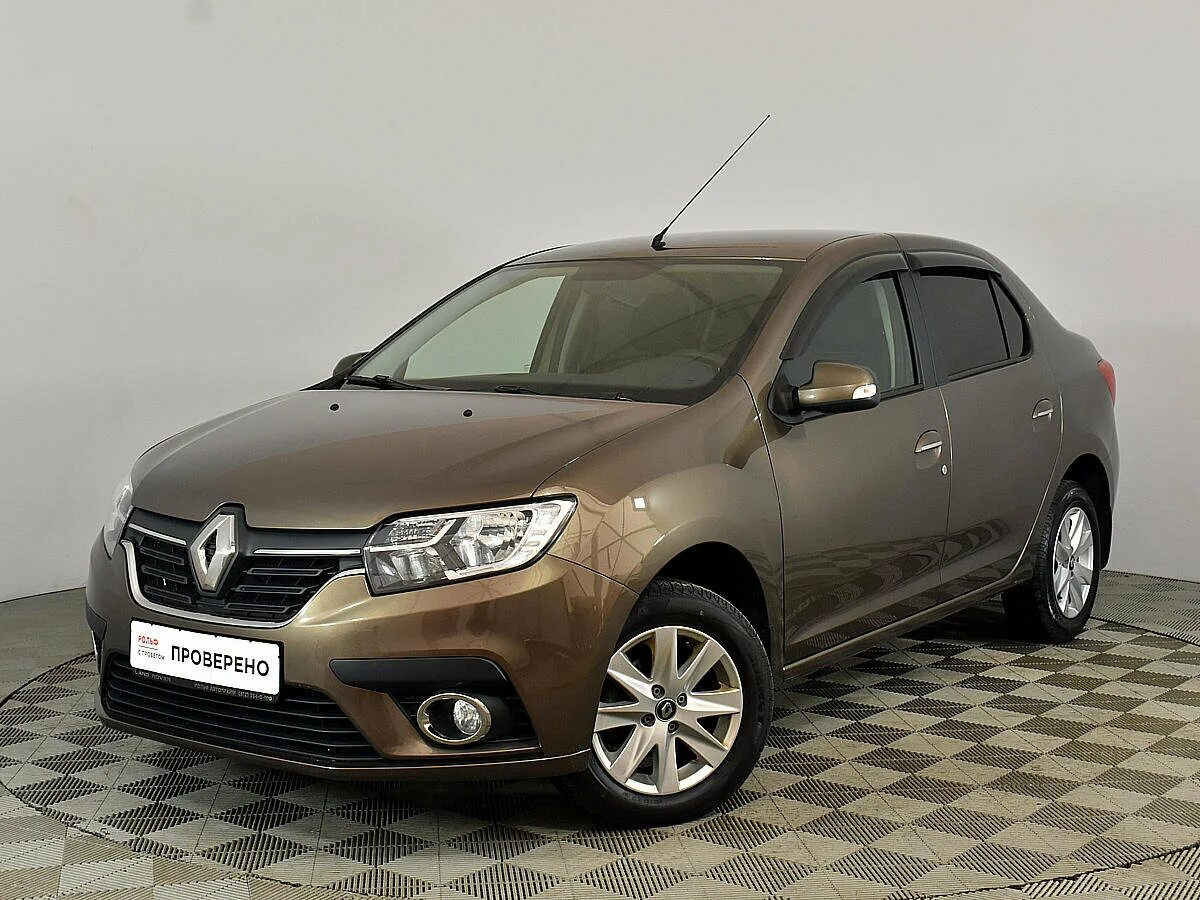 Рено логан коричневый фото Купить б/у Renault Logan II Рестайлинг Stepway 1.6 AT (102 л.с.) бензин автомат 