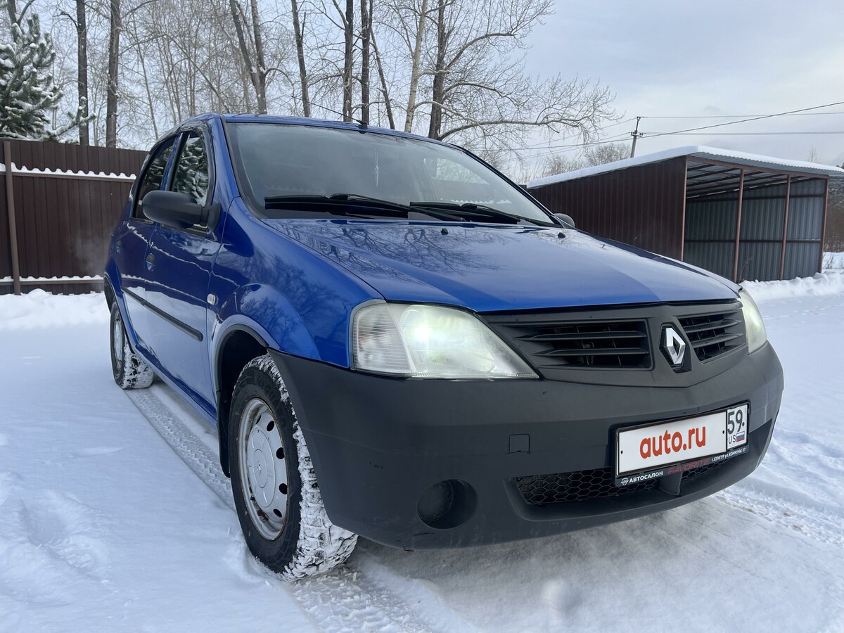 Рено логан механика фото Купить б/у Renault Logan I 1.4 MT (75 л.с.) бензин механика в Нижнем Тагиле: син