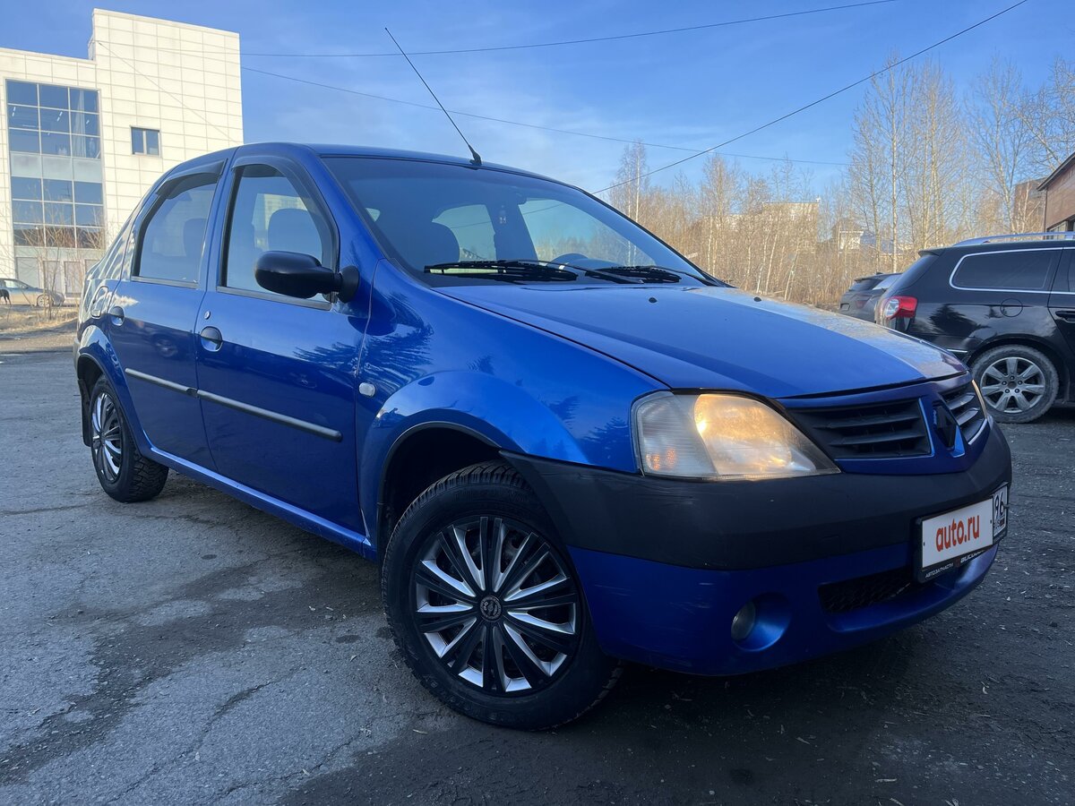 Рено логан механика фото Купить б/у Renault Logan I 1.6 MT (87 л.с.) бензин механика в Нижнем Тагиле: син