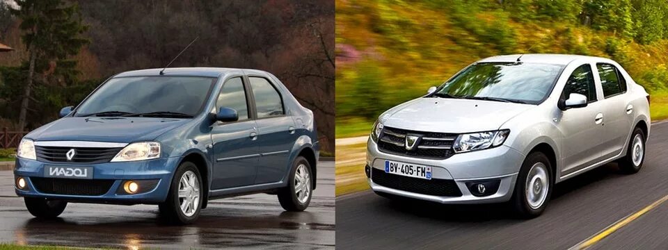 Рено логан поколения фото Renault/Dacia Logan, сравнение 1-го и 2-го поколения наглядно - DRIVE2