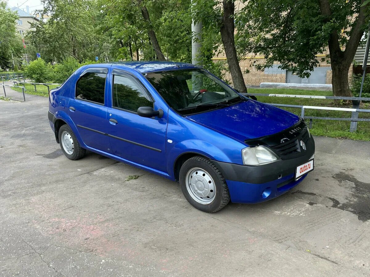 Рено логан синий фото Купить б/у Renault Logan I 1.6 MT (87 л.с.) бензин механика в Москве: синий Рено