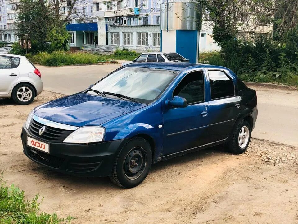 Рено логан синий фото Купить б/у Renault Logan I Рестайлинг 1.6 MT (84 л.с.) бензин механика в Рязани: