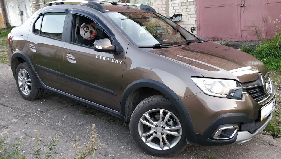 Рено логан степвей тюнинг фото Молдинги на двери - Renault Logan Stepway, 1,6 л, 2019 года стайлинг DRIVE2