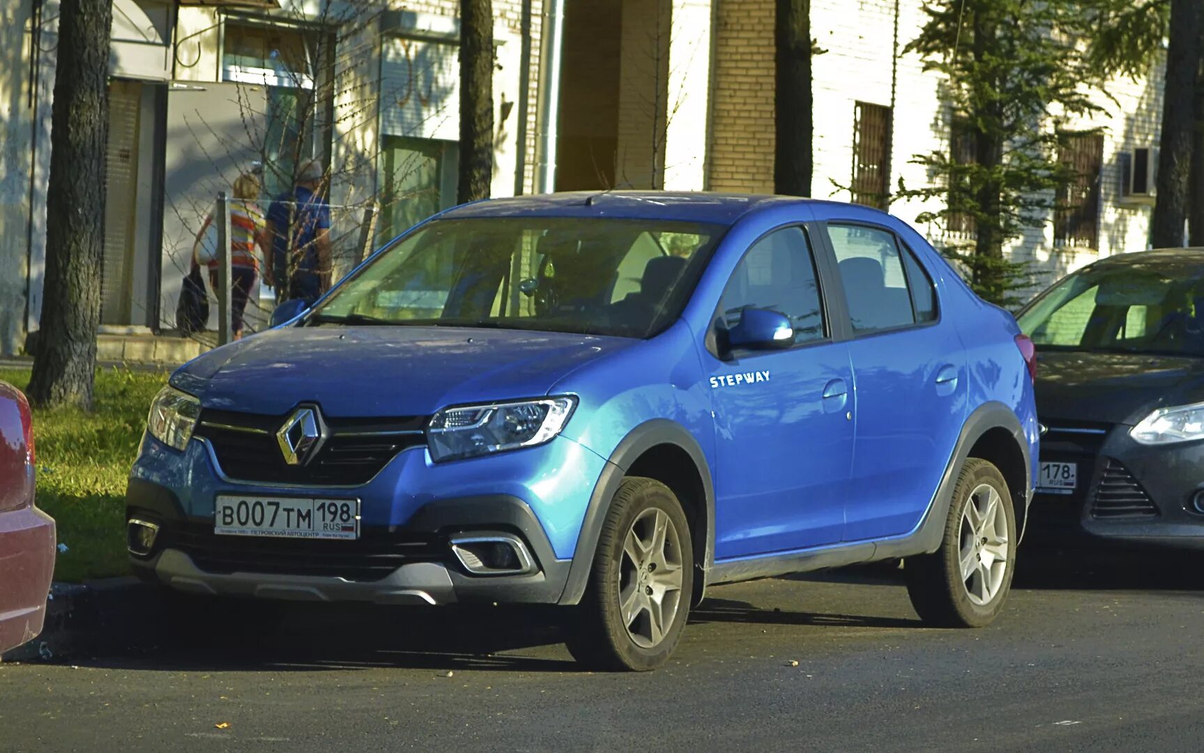 Рено логан stepway тюнинг "в 007 тм 198" фото Renault Logan. Россия