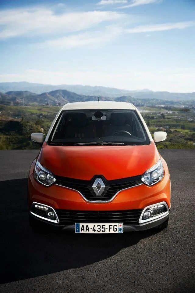 Рено марки цена фото Orange Renault Captur - New Car Model