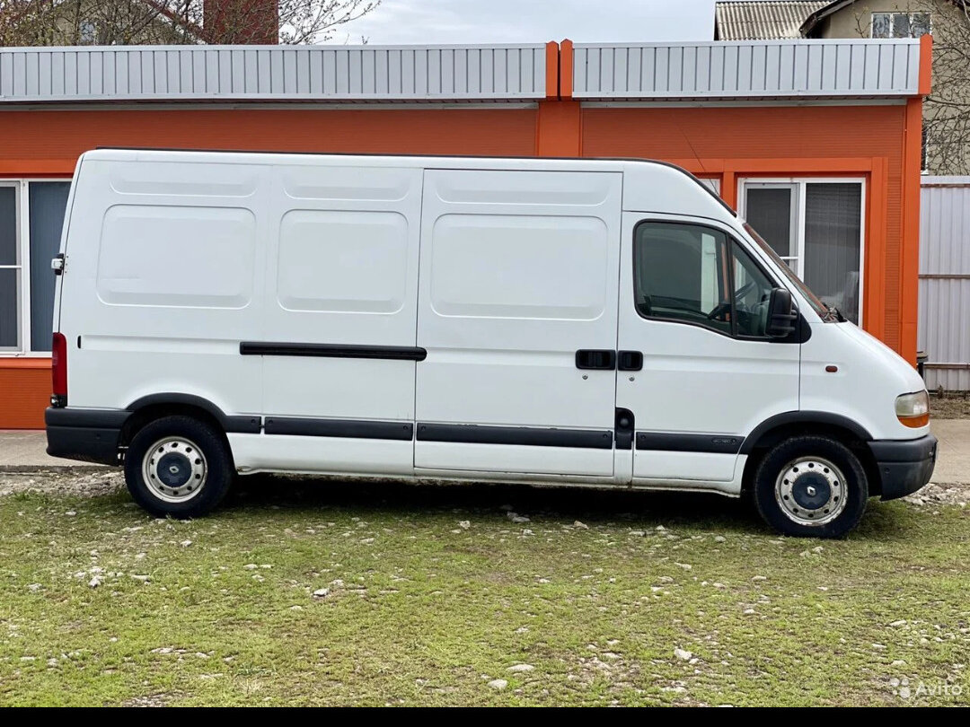 Рено мастер 2 фото Купить б/у Renault Master дизель механика в Краснодаре: белый цельнометаллически