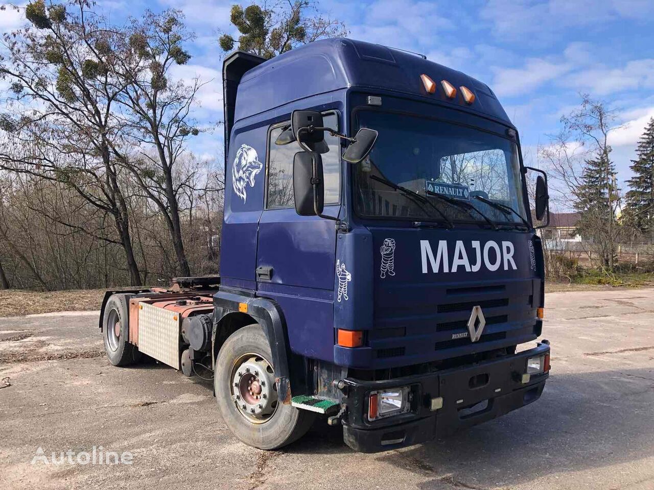 Рено мажор тягач фото Купить тягач Renault Major 420 Бельгия Beveren, RR39213