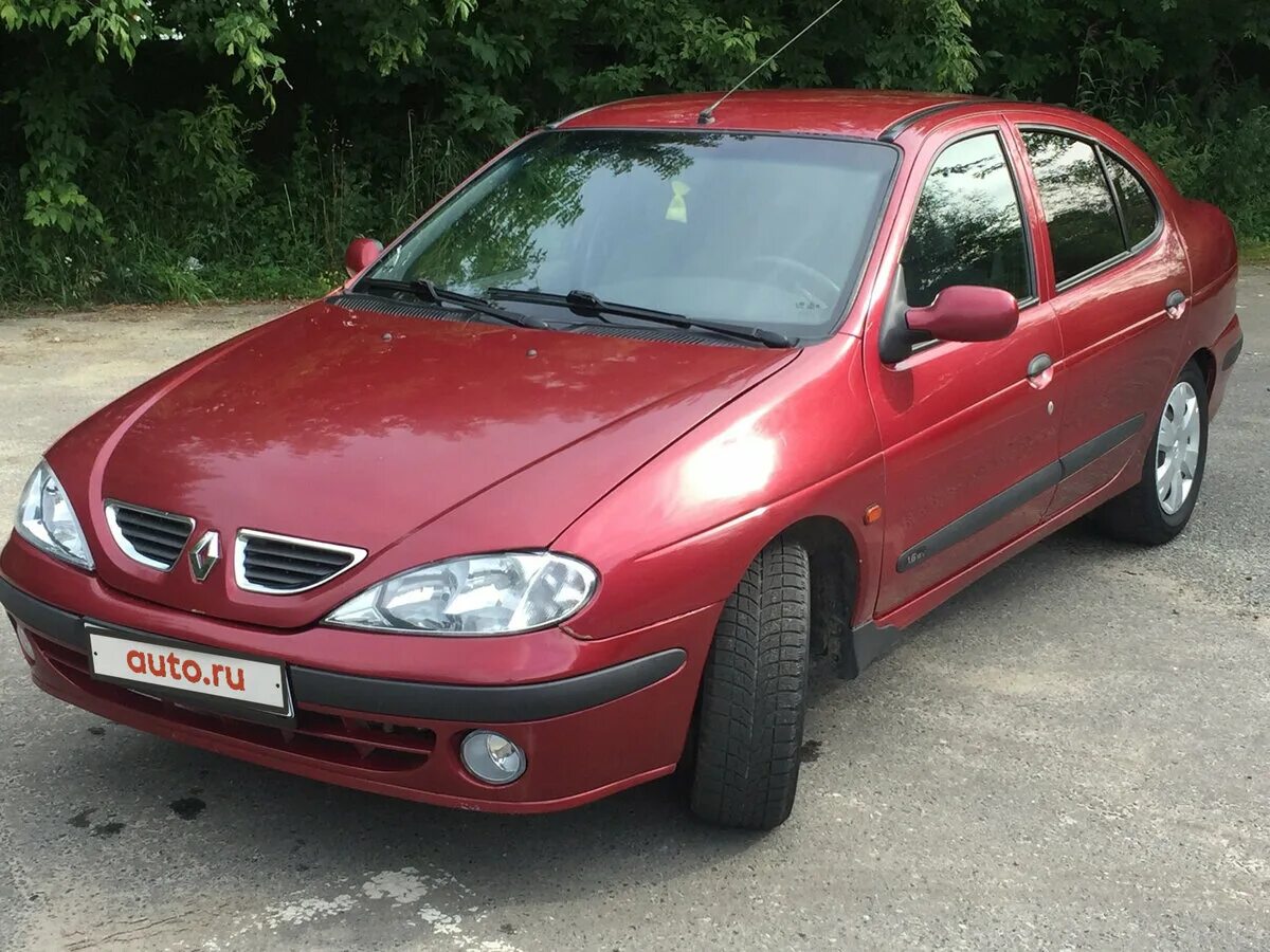 Рено меган 1 седан фото Купить б/у Renault Megane I Рестайлинг 1.6 MT (107 л.с.) бензин механика в Егорь