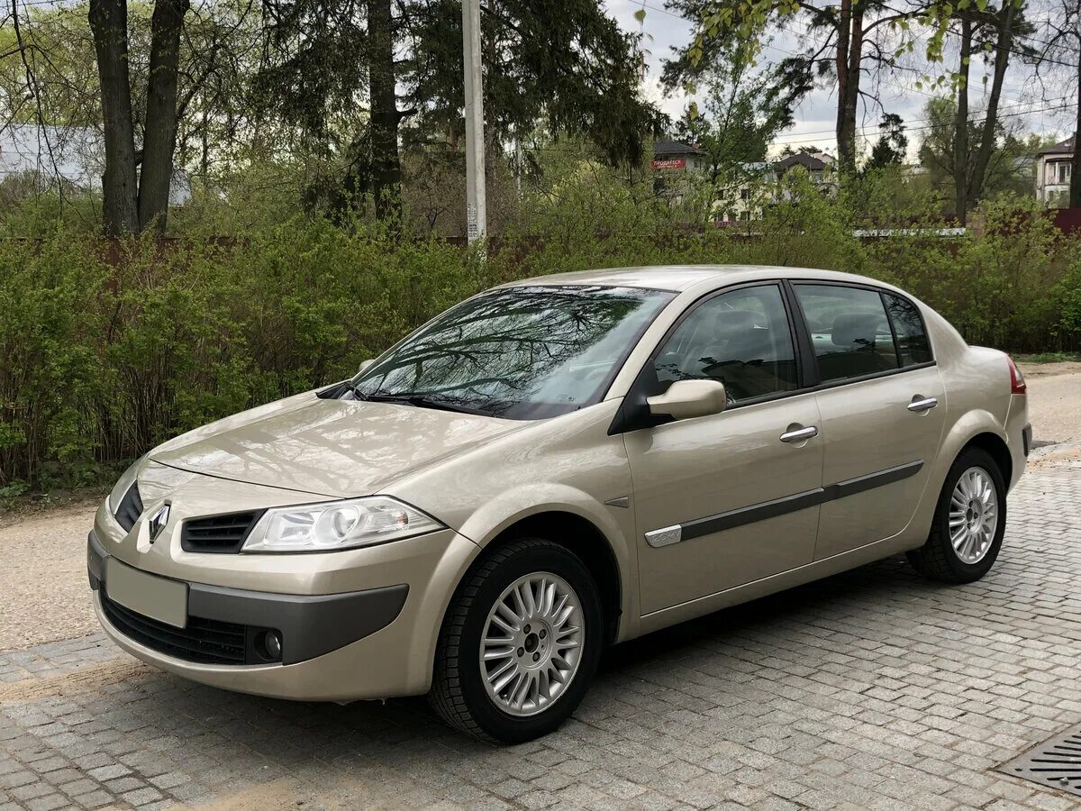 Рено меган 2 дизель фото Купить б/у Renault Megane II Рестайлинг 2.0 AT (136 л.с.) бензин автомат в Москв