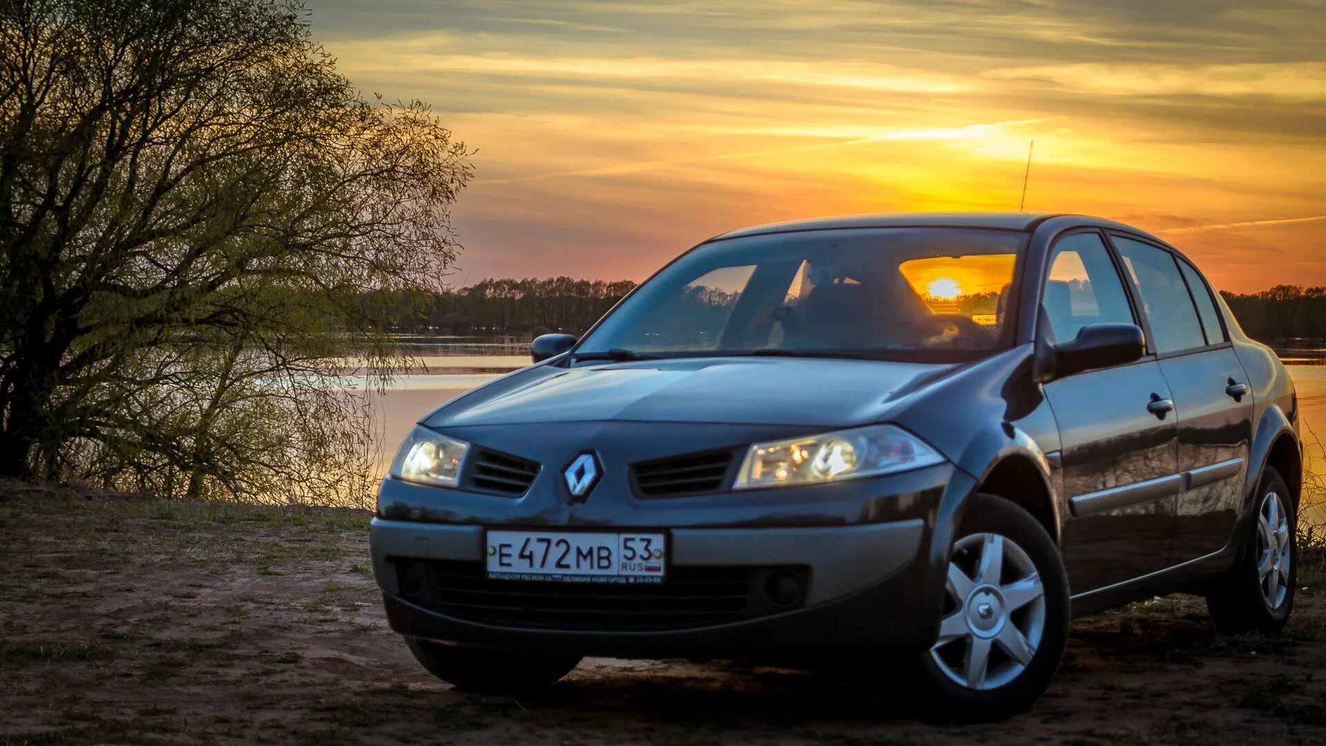 Рено меган 2 фото седан Сделал аватарку для своего Мегана - Renault Megane II, 1,6 л, 2007 года фотограф