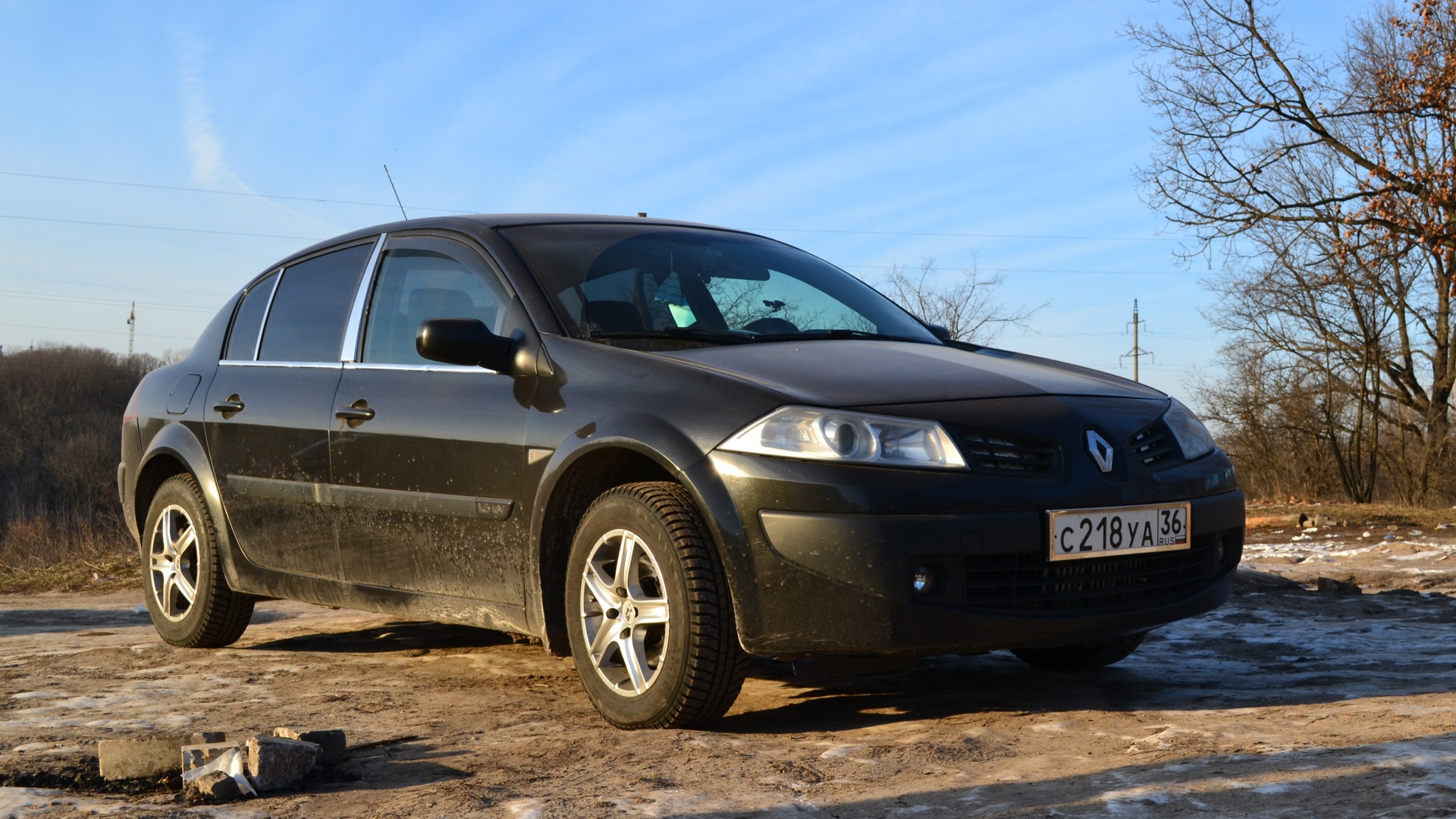 Рено меган 2 фото седан Renault Megane II 1.6 бензиновый 2006 1.6 турбо при турбо..... на DRIVE2