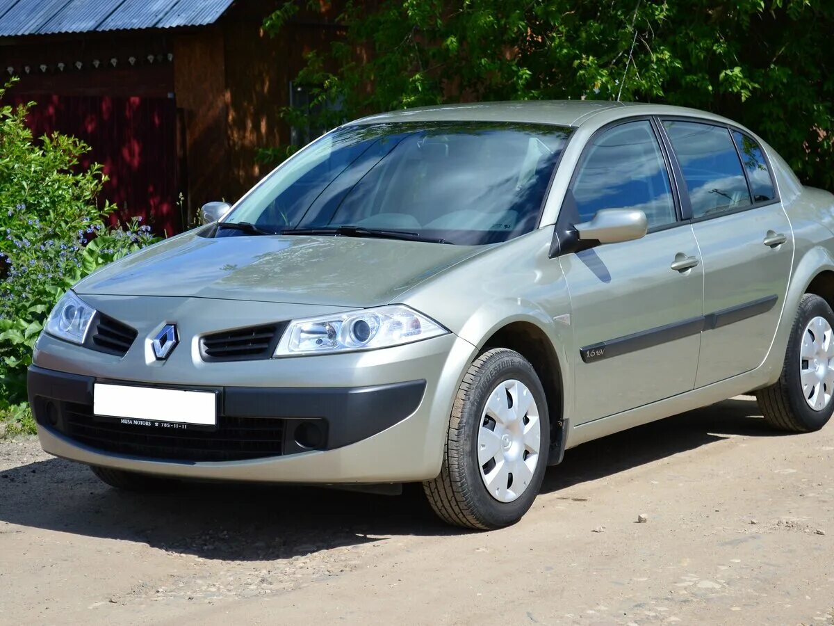 Рено меган 2 рестайлинг фото Купить б/у Renault Megane II Рестайлинг 1.6 MT (115 л.с.) бензин механика в Иван