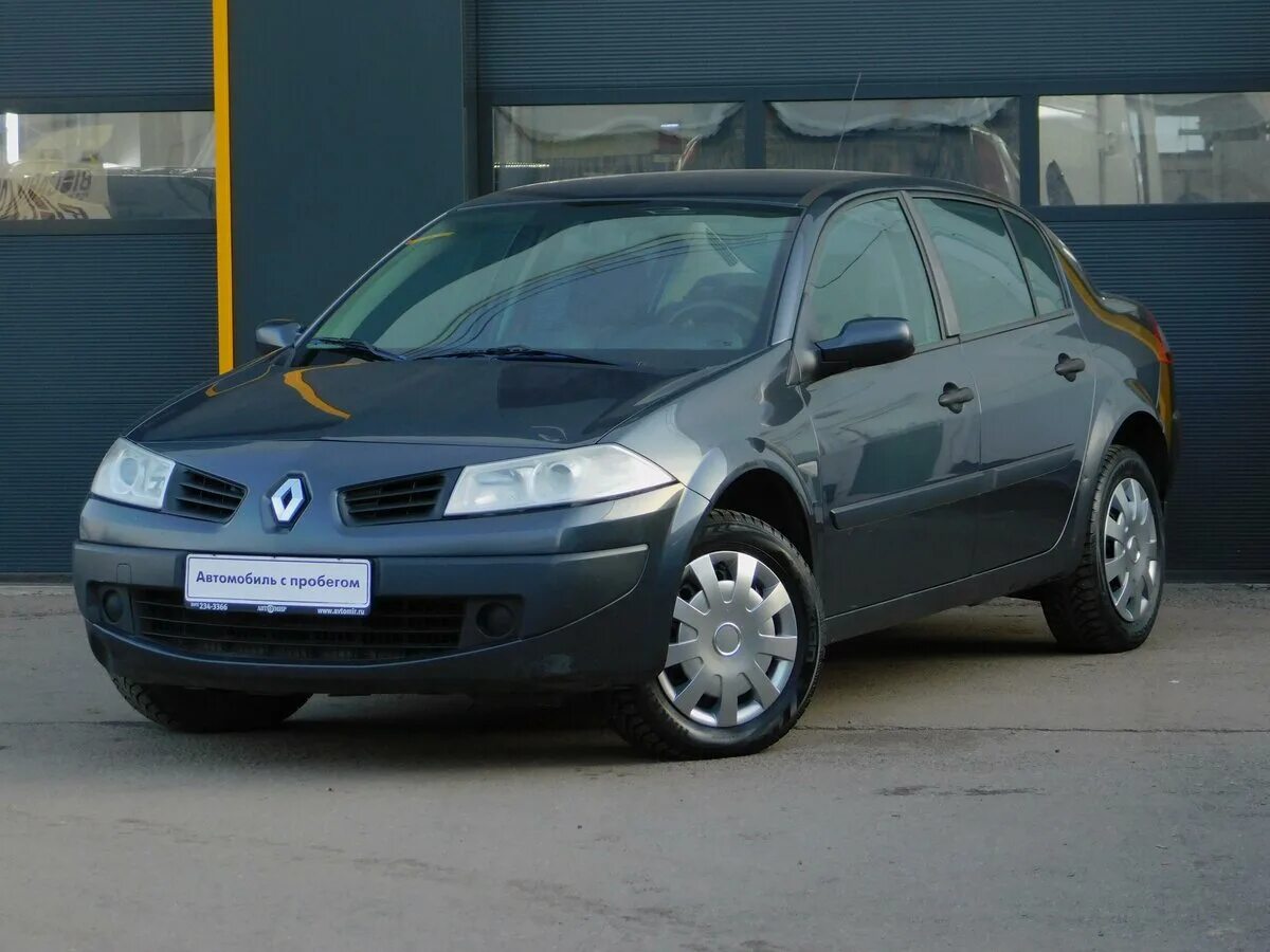 Рено меган 2 рестайлинг фото Купить б/у Renault Megane II Рестайлинг 1.6 AT (115 л.с.) бензин автомат в Химка