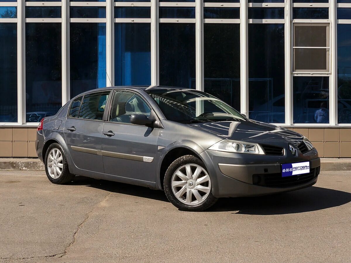 Рено меган 2 рестайлинг фото Купить б/у Renault Megane II Рестайлинг 2.0 AT (136 л.с.) бензин автомат в Омске