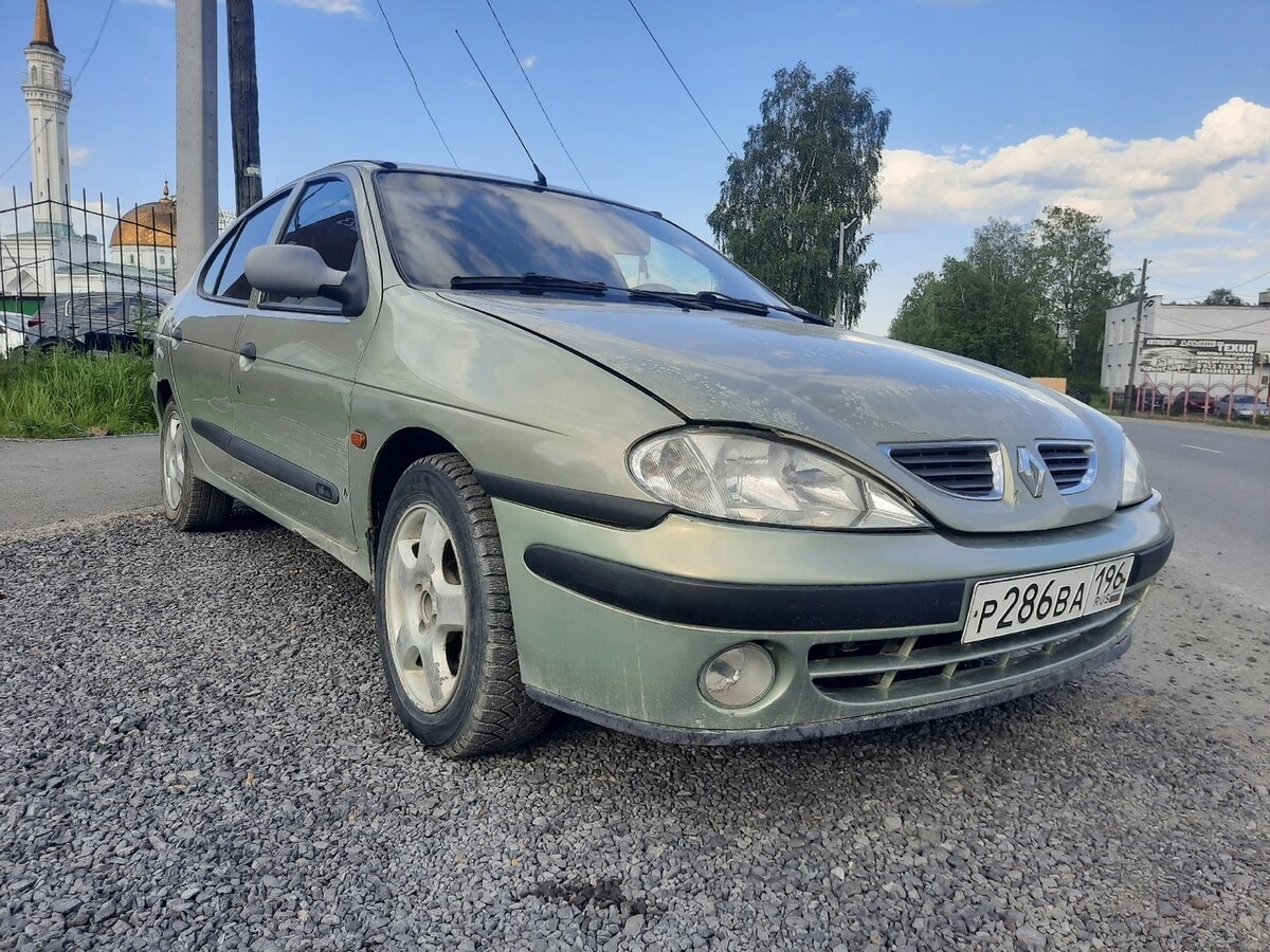 Рено меган 2001 года фото Купить б/у Renault Megane I Рестайлинг 1.6 MT (107 л.с.) бензин механика в Серов