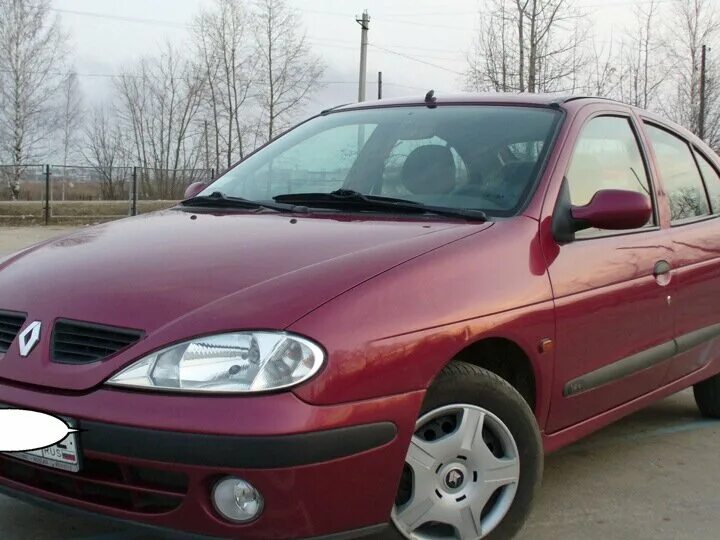 Рено меган 2001 года фото Купить б/у Renault Megane I Рестайлинг 1.6 MT (107 л.с.) бензин механика в Липец