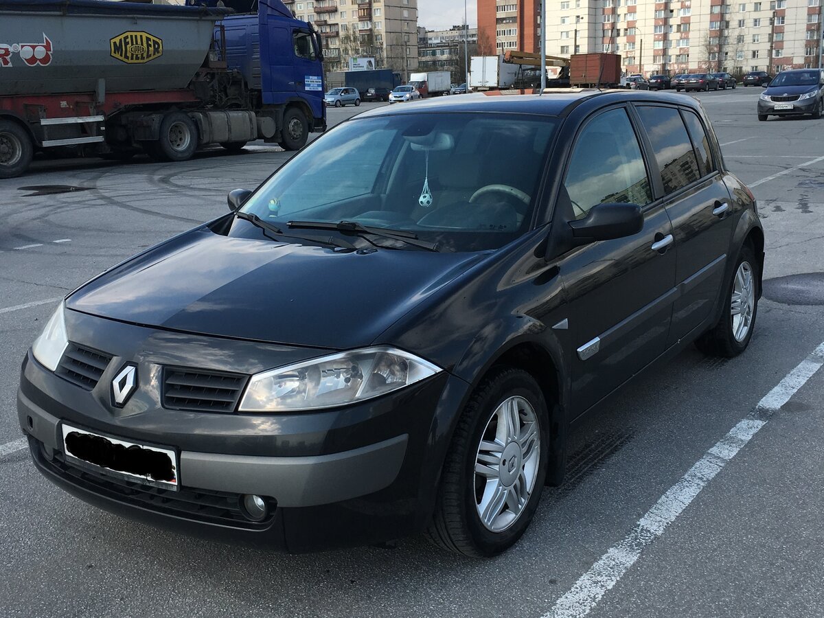 Рено меган 2003 года фото Купить б/у Renault Megane II 1.4 MT (98 л.с.) бензин механика в Санкт-Петербурге