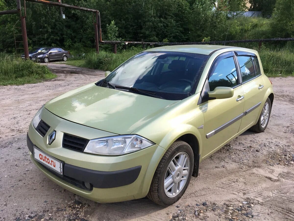 Рено меган 2003 года фото Купить б/у Renault Megane II 1.6 MT (115 л.с.) бензин механика в Иванове: золоти