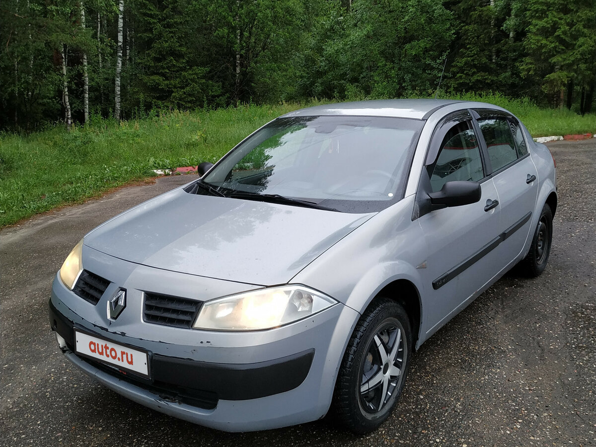 Рено меган 2003 года фото Купить б/у Renault Megane II 1.4 MT (98 л.с.) бензин механика в Фурманове: серый