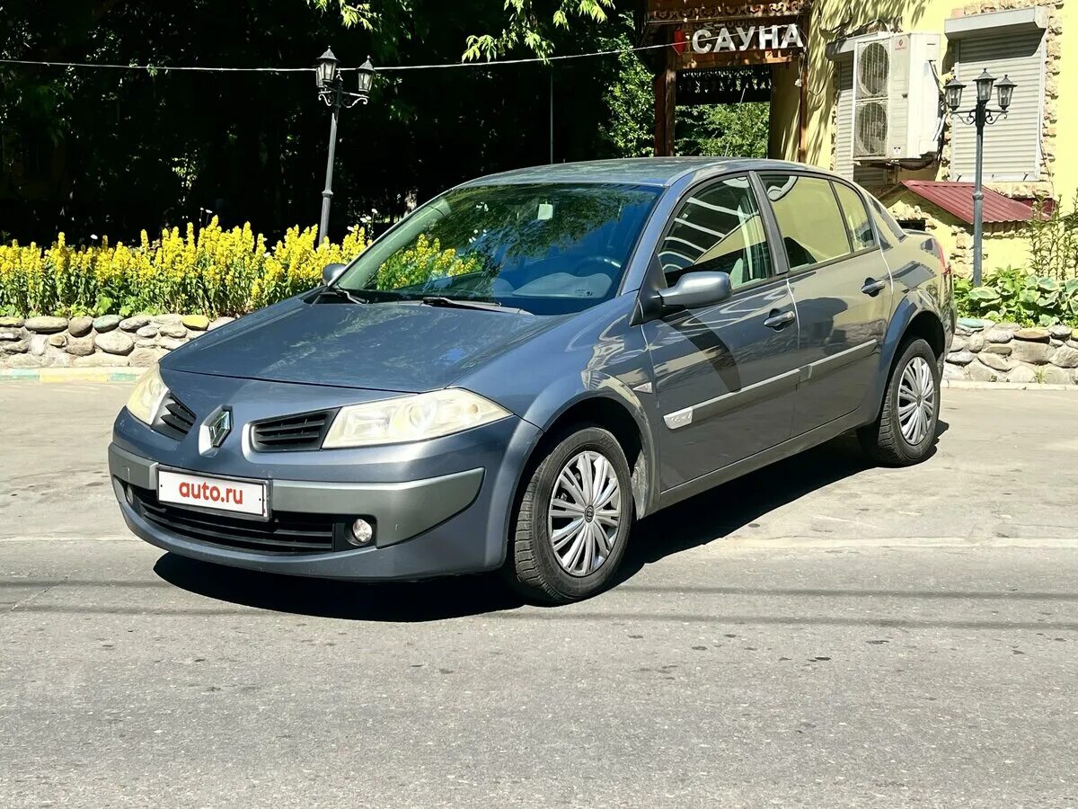 Рено меган 2006 фото Купить б/у Renault Megane II Рестайлинг 1.6 MT (115 л.с.) бензин механика в Моск