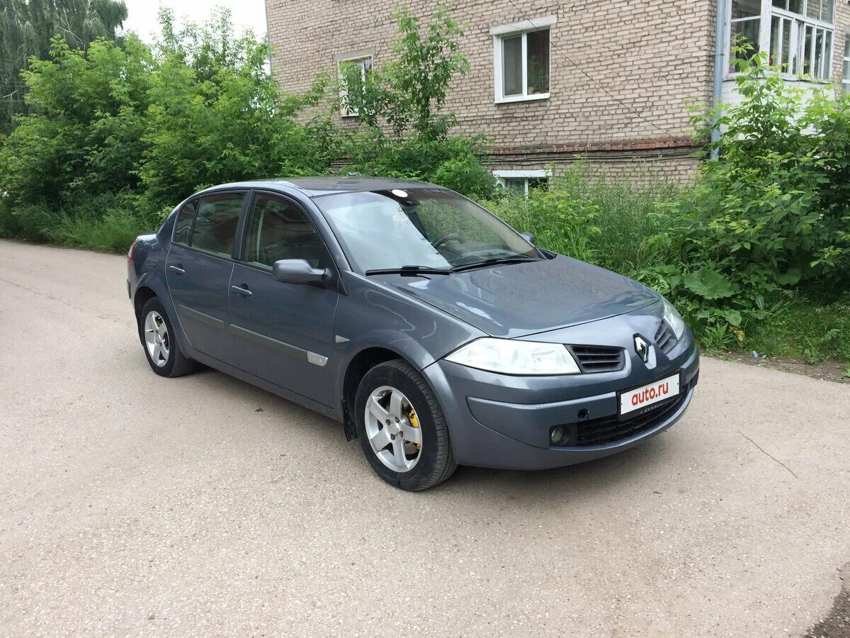 Рено меган 2006 фото Купить б/у Renault Megane II Рестайлинг 1.6 MT (115 л.с.) бензин механика в Кунг