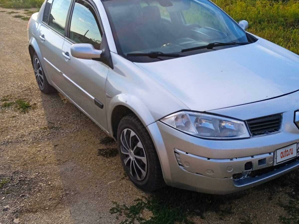 Рено меган 2006 фото Купить б/у Renault Megane II 1.6 MT (115 л.с.) бензин механика в Магнитогорске: 