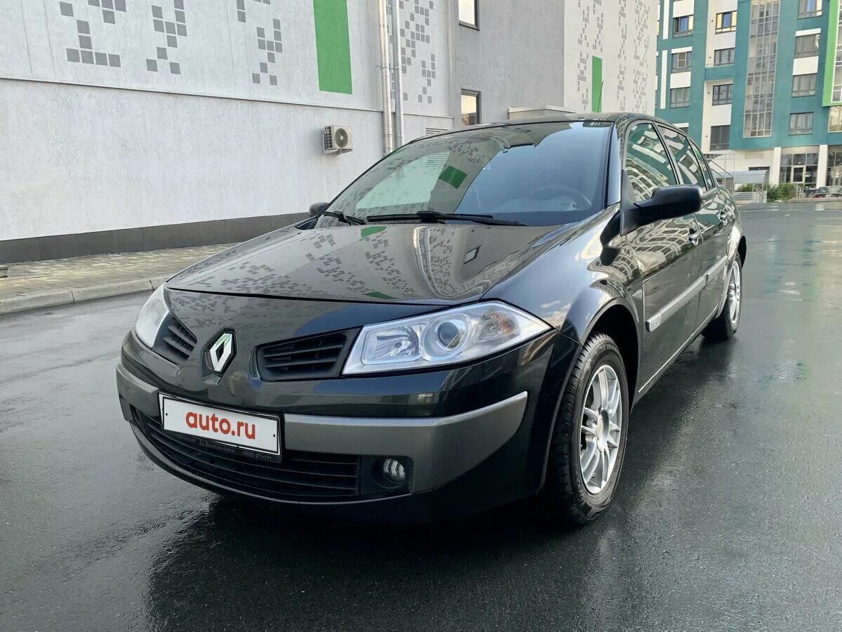 Рено меган 2006 года фото Купить б/у Renault Megane II Рестайлинг 1.6 AT (115 л.с.) бензин автомат в Екате