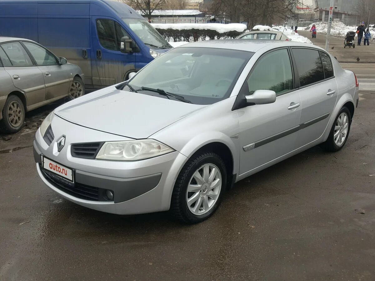 Рено меган 2006 года фото Купить б/у Renault Megane II Рестайлинг 2.0 AT (136 л.с.) бензин автомат в Москв