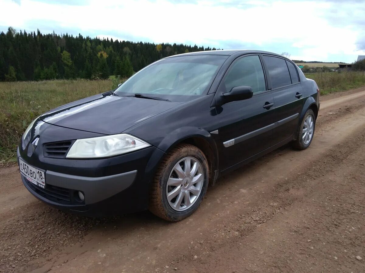 Рено меган 2006 года фото Купить б/у Renault Megane II Рестайлинг 1.6 MT (115 л.с.) бензин механика в Ижев