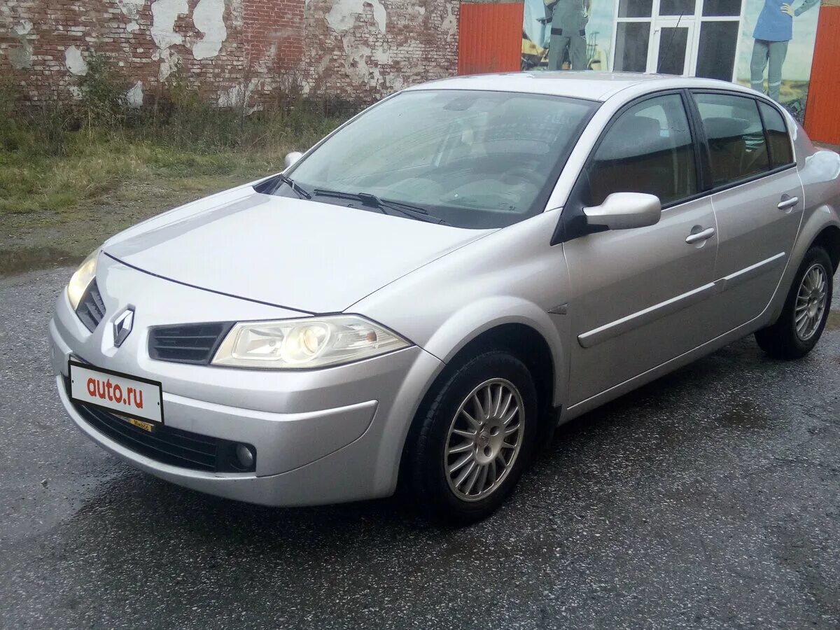 Рено меган 2007 фото Купить б/у Renault Megane II Рестайлинг 1.6 AT (115 л.с.) бензин автомат в Миасс