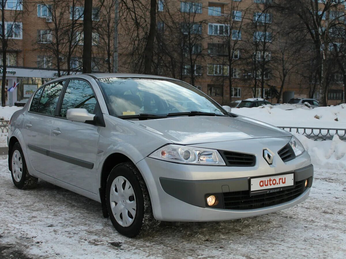 Рено меган 2007 фото Купить б/у Renault Megane II Рестайлинг 1.6 MT (115 л.с.) бензин механика в Моск