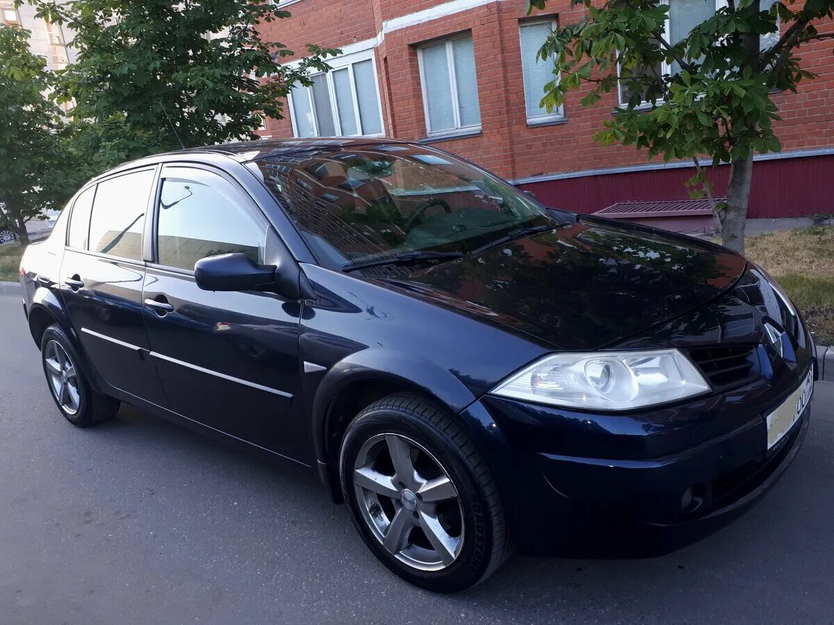 Рено меган 2007 фото Купить б/у Renault Megane II Рестайлинг 1.6 AT (115 л.с.) бензин автомат в Москв