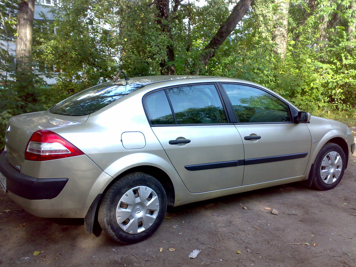 Рено меган 2007 фото Купить б/у Renault Megane II Рестайлинг 1.6 AT (115 л.с.) бензин автомат в Ульян