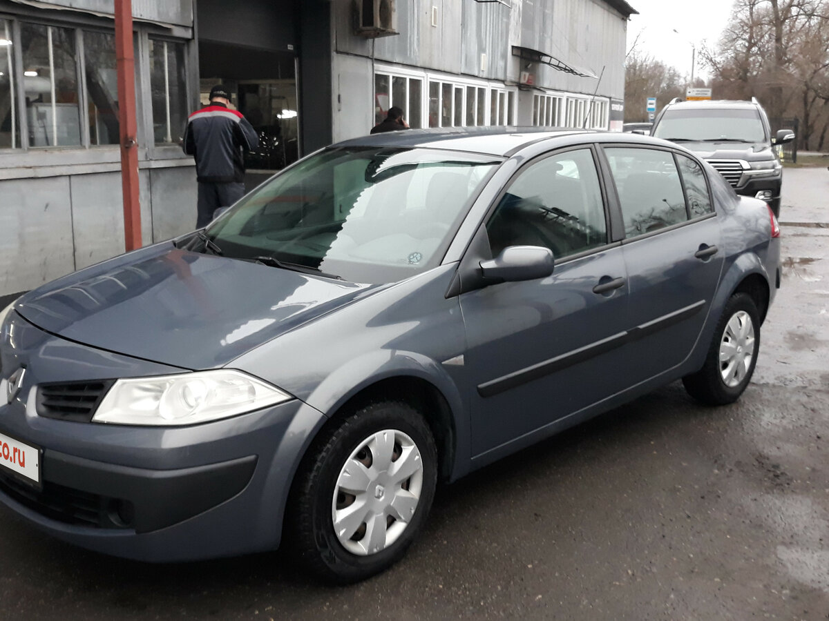 Рено меган 2007 года фото Купить б/у Renault Megane II Рестайлинг 1.6 AT (115 л.с.) бензин автомат в Брянс