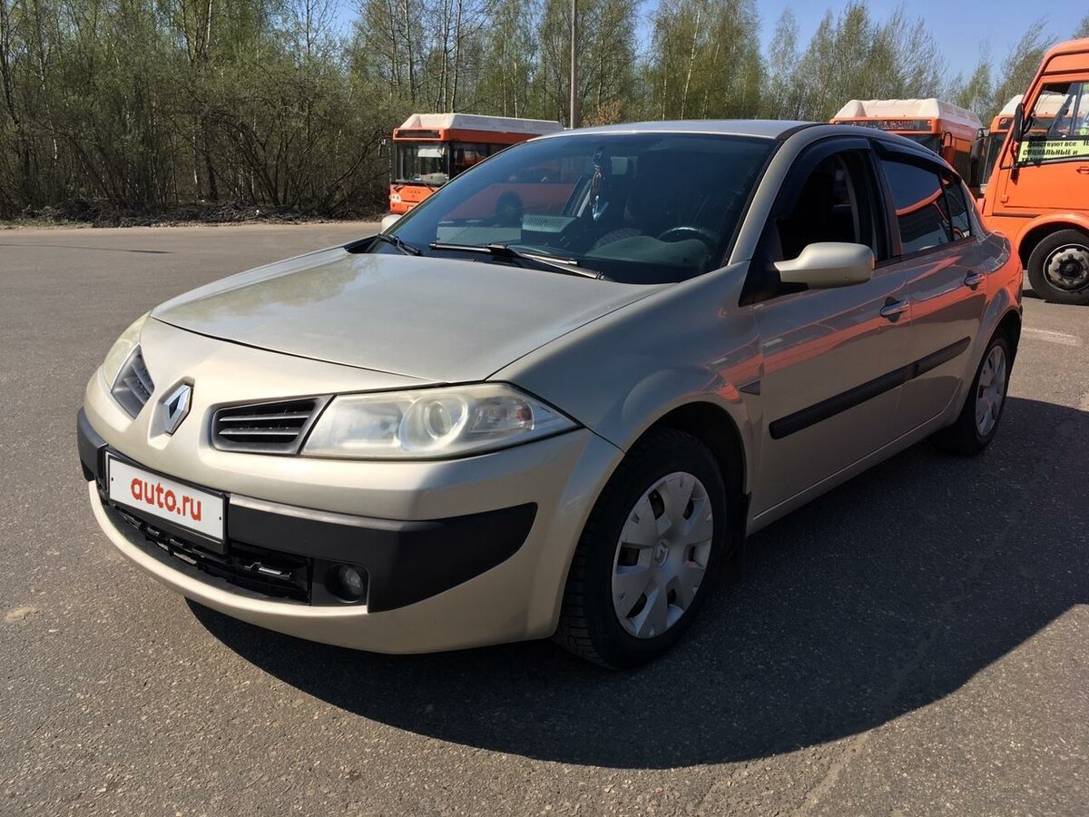 Рено меган 2007 года фото Купить б/у Renault Megane II Рестайлинг 1.6 AT (115 л.с.) бензин автомат в Нижне